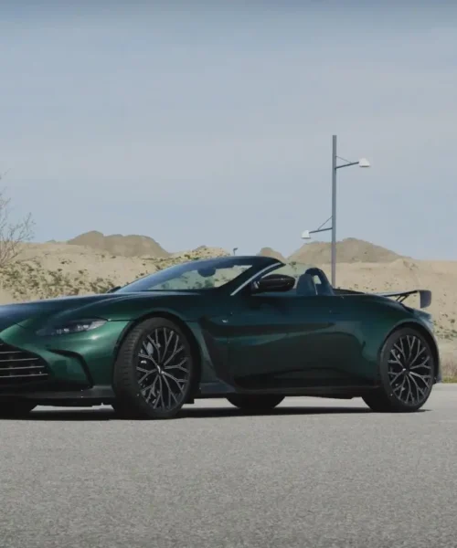 Jagten på verdens bedste motorlyd Aston Martin V12 Vantage