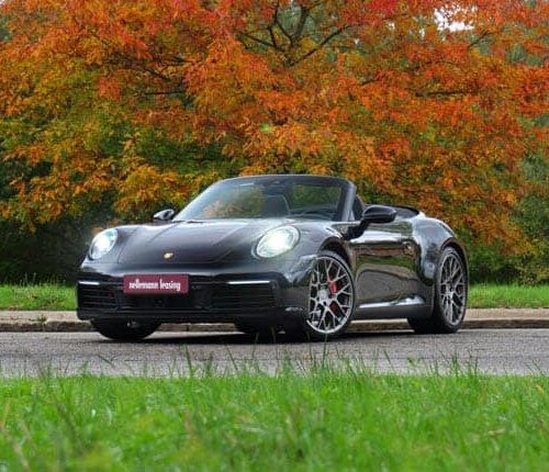 Porsche 911 cabriolet – forfra