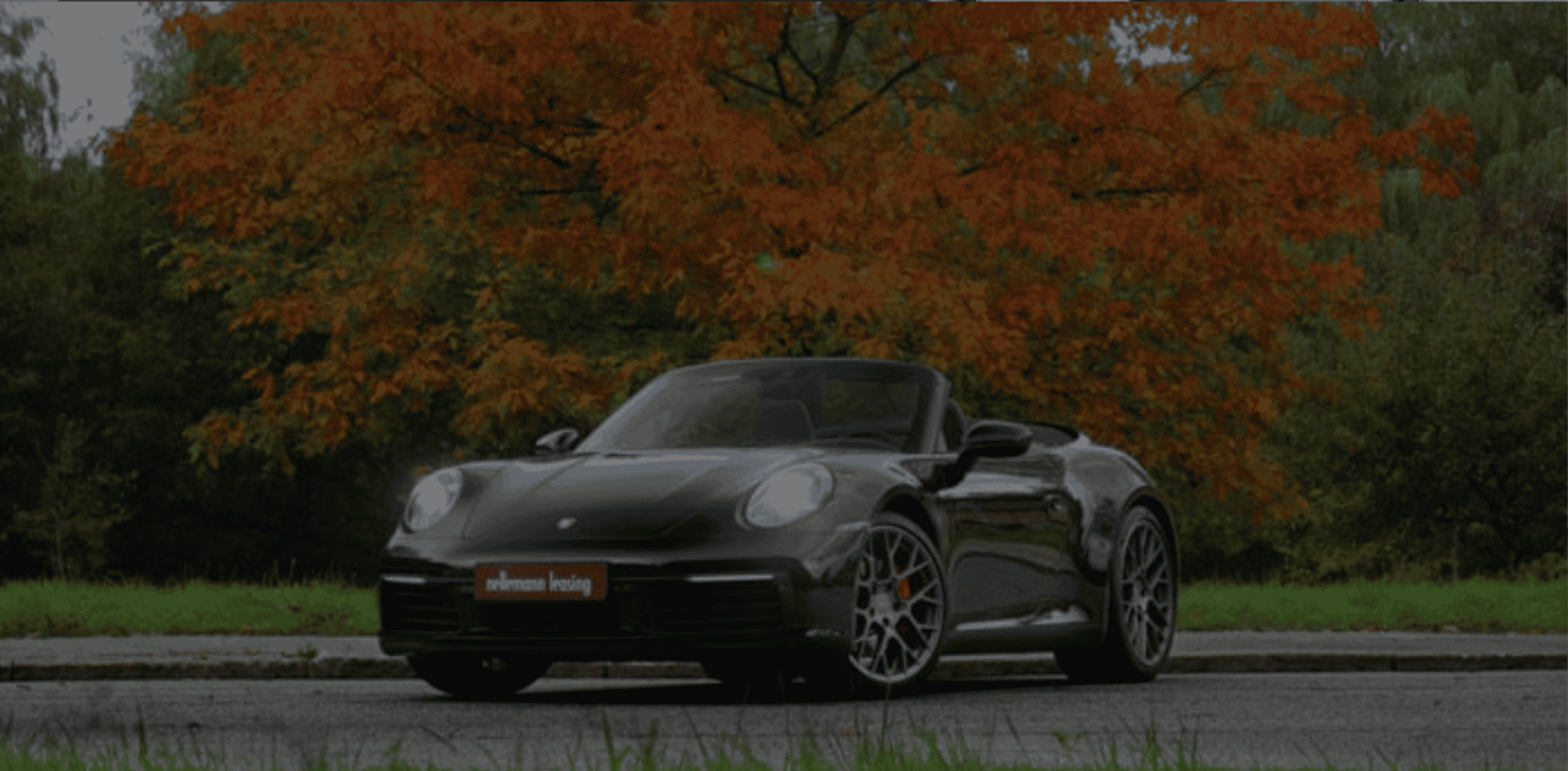 Porsche 992 cabriolet – forfra Hero